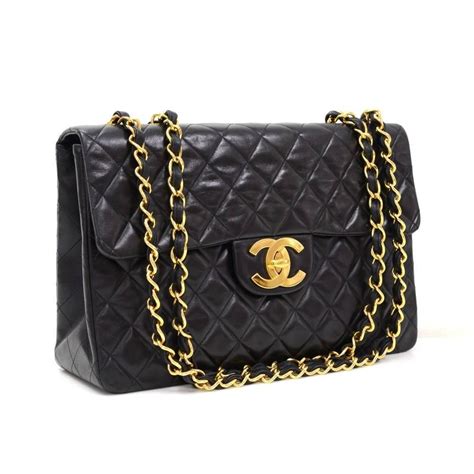 chanel black purse with gold chain|chanel quilted handbag gold chain.